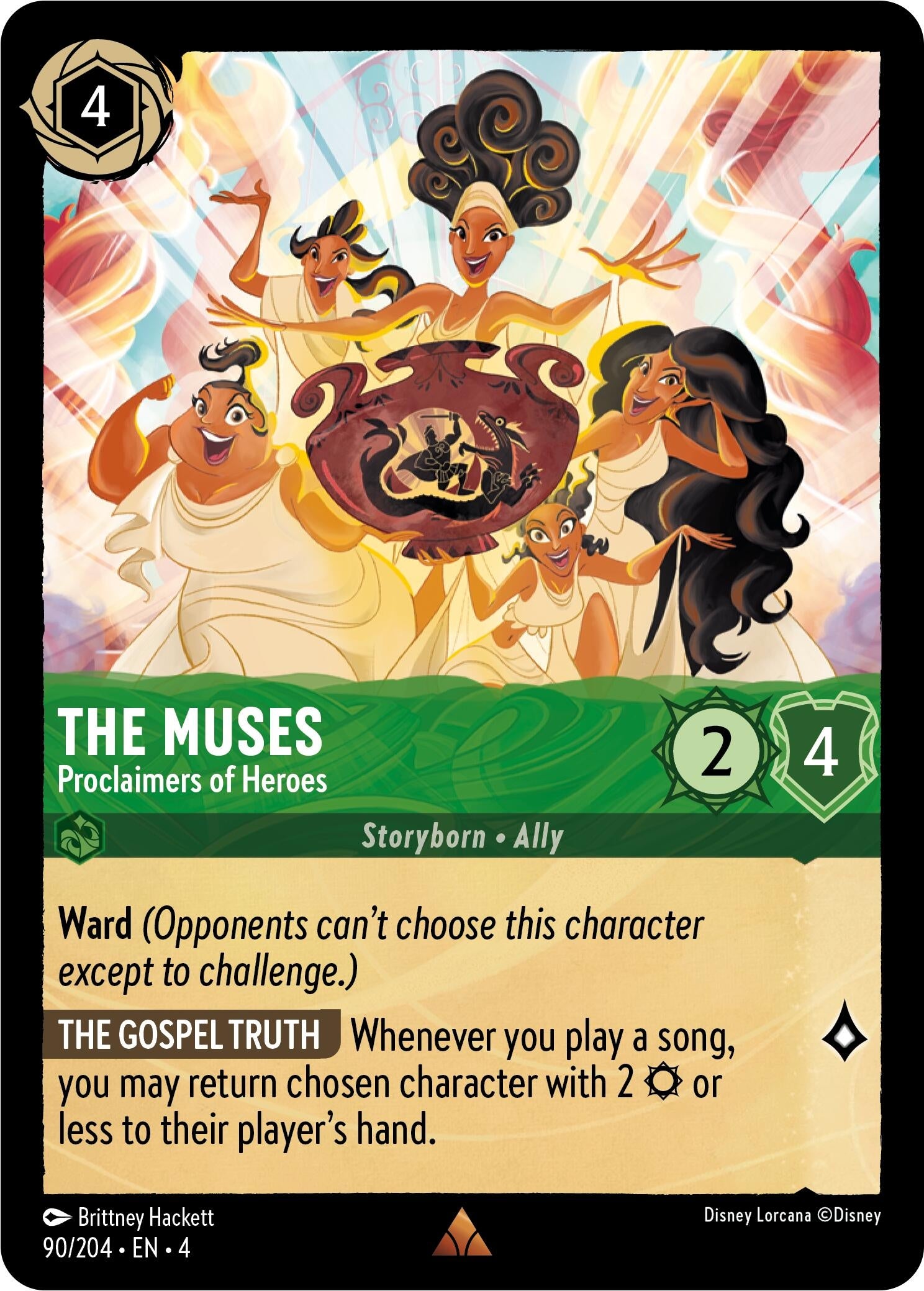 Image for The Muses - Proclaimers of Heroes (Ursula's Return) (90/204) - Disney Lorcana