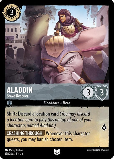 Image for Aladdin - Brave Rescuer (Ursula's Return) (171/204) - Disney Lorcana