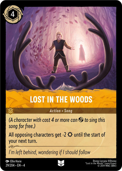 Image for Lost in the Woods (Ursula's Return) (29/204) - Disney Lorcana