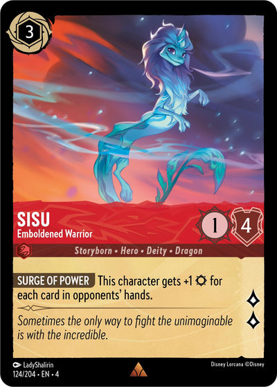 Image for Sisu - Emboldened Warrior (Ursula's Return) (124/204) - Disney Lorcana