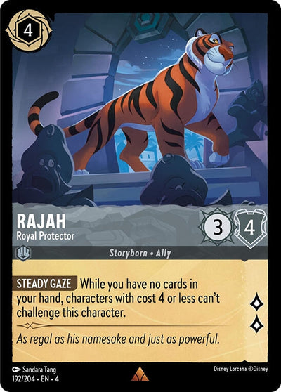 Image for Rajah - Royal Protector (Ursula's Return) (192/204) - Disney Lorcana
