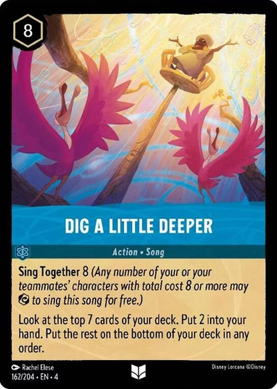 Image for Dig a Little Deeper (Ursula's Return) (162/204) - Disney Lorcana