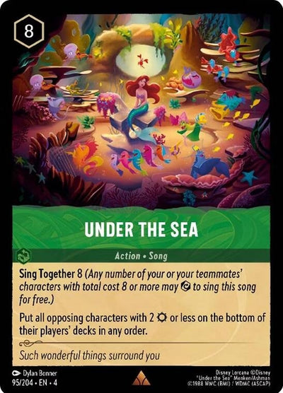 Image for Under the Sea (Ursula's Return) (95/204) - Disney Lorcana