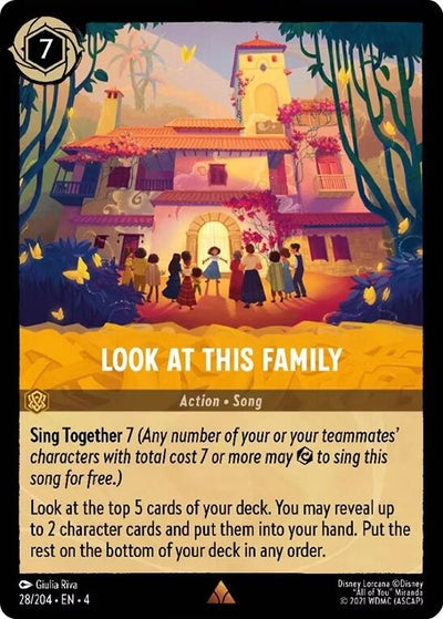 Image for Look at This Family (Ursula's Return) (28/204) - Disney Lorcana