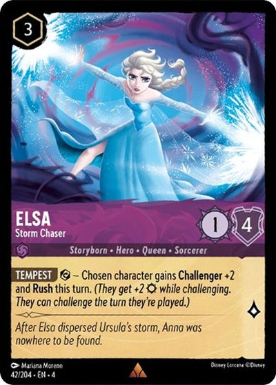 Image for Elsa - Storm Chaser (Ursula's Return) (42/204) - Disney Lorcana