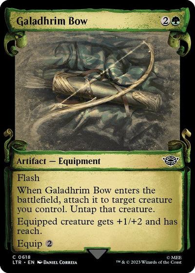 Galadhrim Bow (Showcase Scrolls) (Universes Beyond: The Lord of the Rings: Tales of Middle-earth) (618)