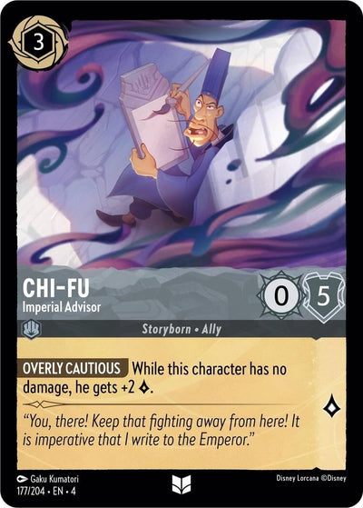 Image for Chi-Fu - Imperial Advisor (Ursula's Return) (177/204) - Disney Lorcana