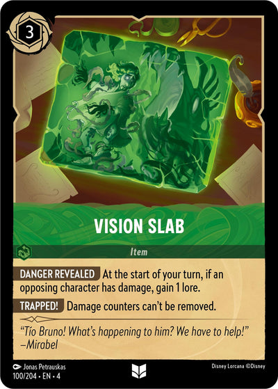 Image for Vision Slab (Ursula's Return) (100/204) - Disney Lorcana