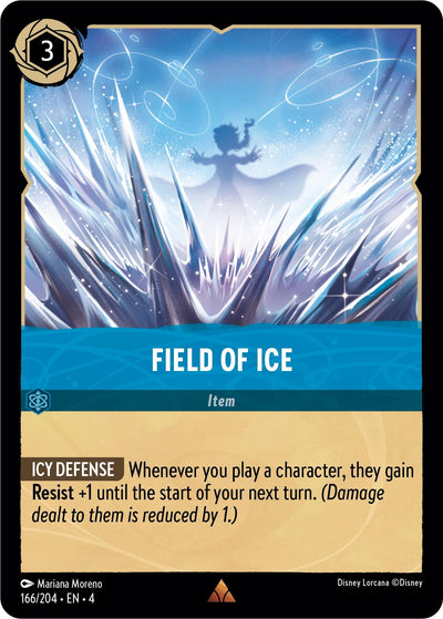 Image for Field of Ice (Ursula's Return) (166/204) - Disney Lorcana