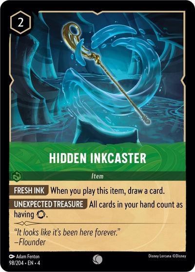 Image for Hidden Inkcaster (Ursula's Return) (98/204) - Disney Lorcana