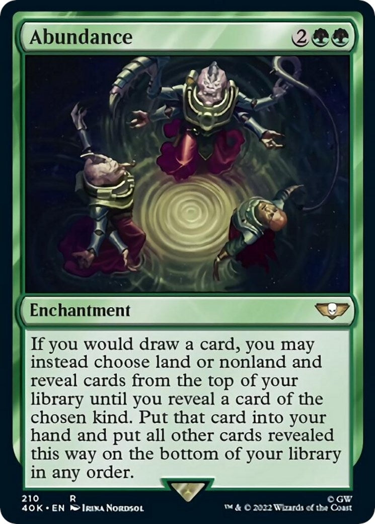 Abundance (Surge Foil) (Universes Beyond: Warhammer 40,000) (210)