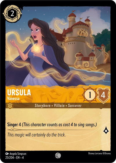 Image for Ursula - Vanessa (Ursula's Return) (25/204) - Disney Lorcana