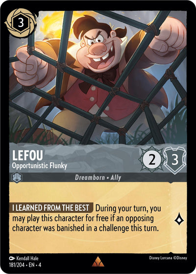 Image for LeFou - Opportunistic Flunky (Ursula's Return) (181/204) - Disney Lorcana