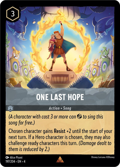 Image for One Last Hope (Ursula's Return) (197/204) - Disney Lorcana