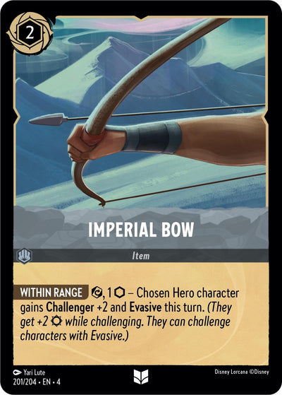 Image for Imperial Bow (Ursula's Return) (201/204) - Disney Lorcana