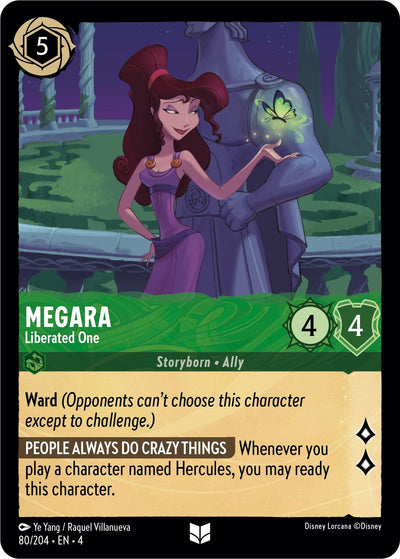 Image for Megara - Liberated One (Ursula's Return) (80/204) - Disney Lorcana