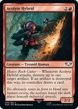 Acolyte Hybrid (Surge Foil) (Universes Beyond: Warhammer 40,000) (70)