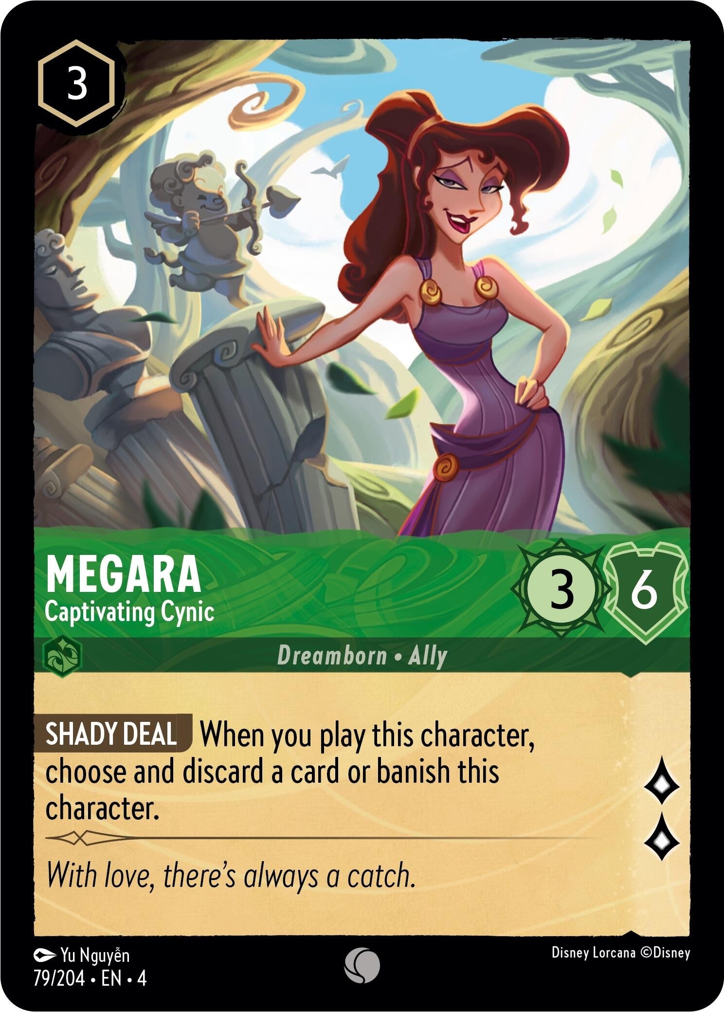 Image for Megara - Captivating Cynic (Ursula's Return) (79/204) - Disney Lorcana