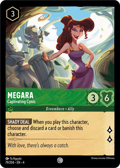 Image for Megara - Captivating Cynic (Ursula's Return) (79/204) - Disney Lorcana