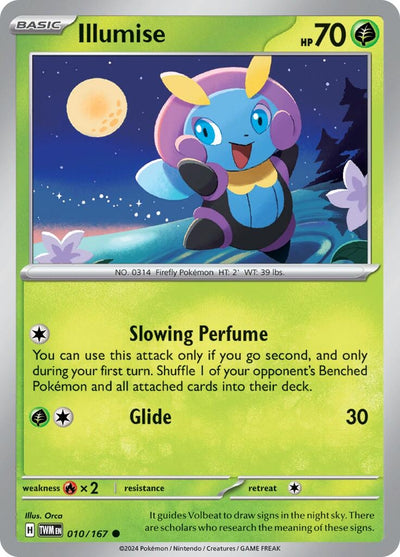 Image for Illumise (SV06: Twilight Masquerade) (010/167) - Pokemon