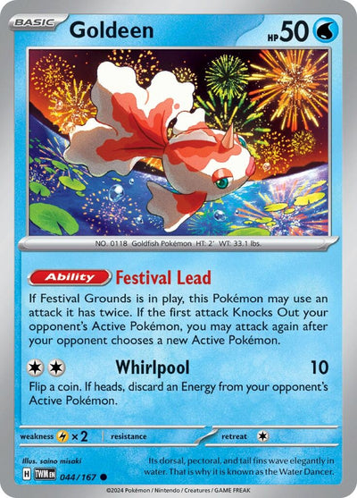Image for Goldeen (SV06: Twilight Masquerade) (044/167) - Pokemon