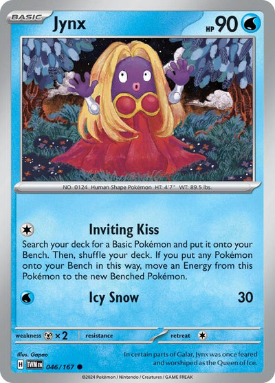 Image for Jynx (SV06: Twilight Masquerade) (046/167) - Pokemon