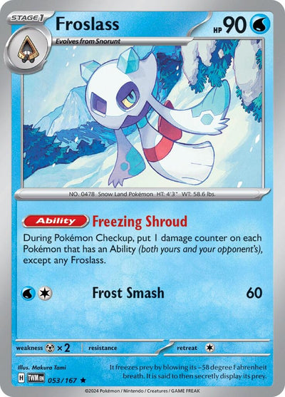 Image for Froslass (SV06: Twilight Masquerade) (053/167) - Pokemon