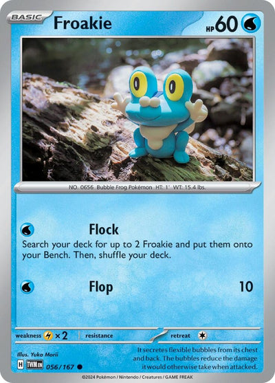 Image for Froakie (SV06: Twilight Masquerade) (056/167) - Pokemon