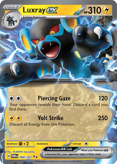 Image for Luxray ex (SV06: Twilight Masquerade) (068/167) - Pokemon