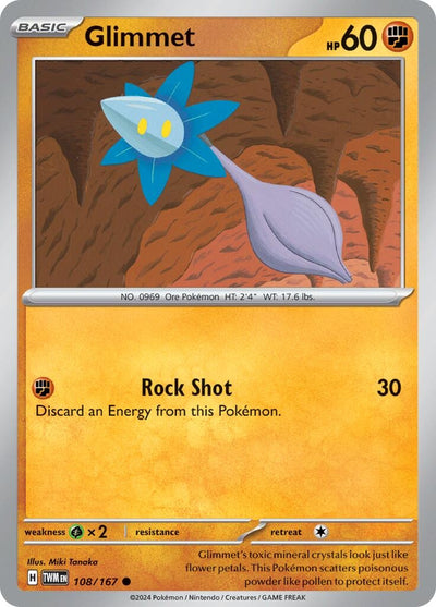 Image for Glimmet (SV06: Twilight Masquerade) (108/167) - Pokemon