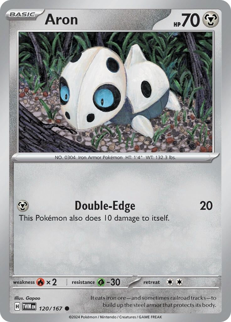 Image for Aron (SV06: Twilight Masquerade) (120/167) - Pokemon