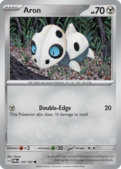 Image for Aron (SV06: Twilight Masquerade) (120/167) - Pokemon