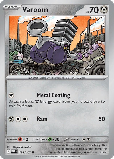 Image for Varoom (SV06: Twilight Masquerade) (124/167) - Pokemon