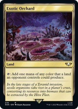 Exotic Orchard (Surge Foil) (Universes Beyond: Warhammer 40,000) (278)
