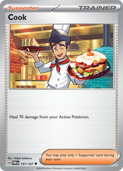 Image for Cook (SV06: Twilight Masquerade) (147/167) - Pokemon
