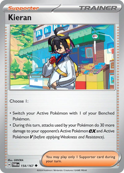 Image for Kieran (SV06: Twilight Masquerade) (154/167) - Pokemon