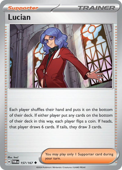 Image for Lucian (SV06: Twilight Masquerade) (157/167) - Pokemon