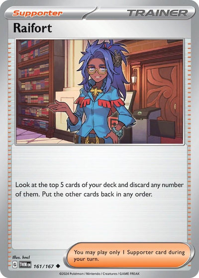 Image for Raifort (SV06: Twilight Masquerade) (161/167) - Pokemon