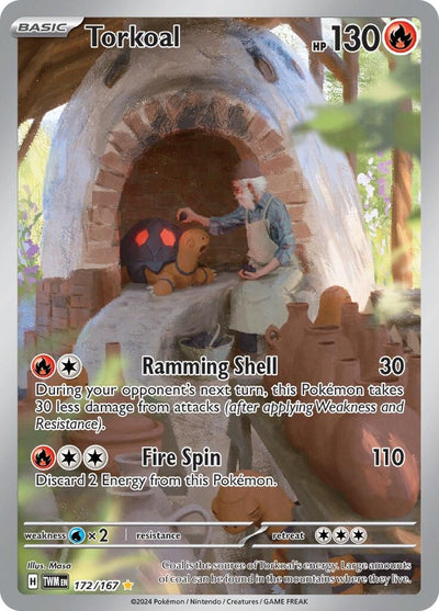Image for Torkoal (SV06: Twilight Masquerade) (172/167) - Pokemon