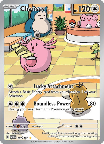 Image for Chansey (SV06: Twilight Masquerade) (187/167) - Pokemon