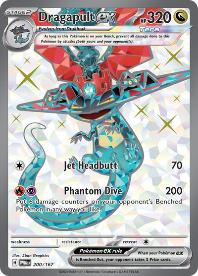 Image for Dragapult ex (SV06: Twilight Masquerade) (200/167) - Pokemon