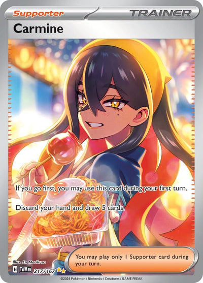 Image for Carmine (SV06: Twilight Masquerade) (217/167) - Pokemon