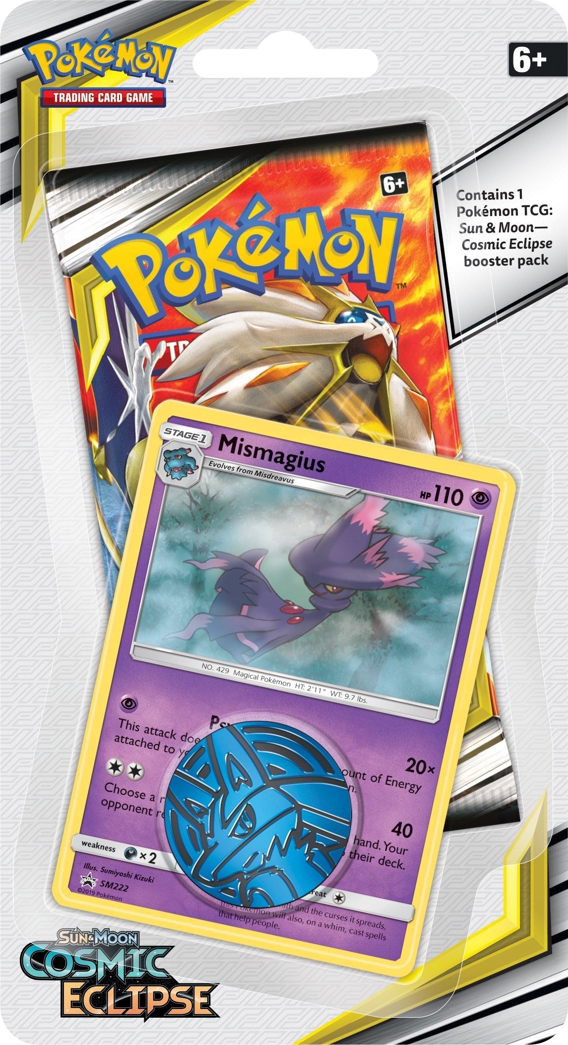 Cosmic Eclipse Single Pack Blister [Mismagius] (SM12)