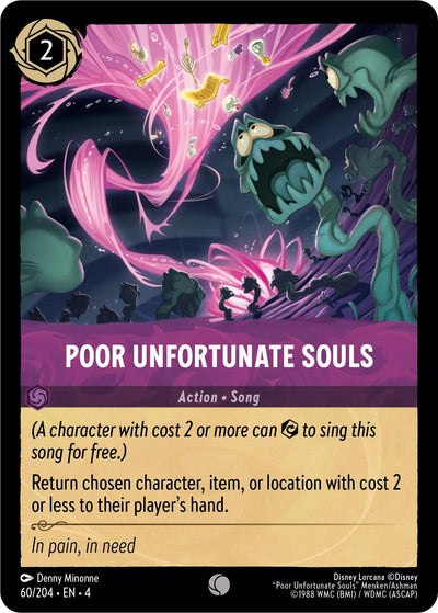 Image for Poor Unfortunate Souls (Ursula's Return) (60/204) - Disney Lorcana
