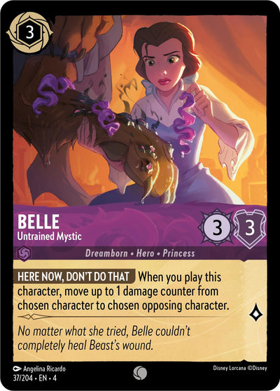 Image for Belle - Untrained Mystic (Ursula's Return) (37/204) - Disney Lorcana