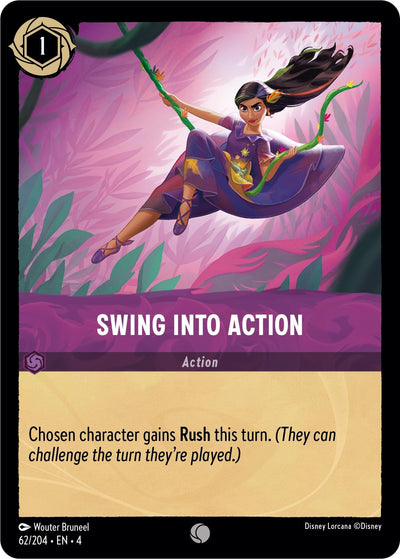 Image for Swing into Action (Ursula's Return) (62/204) - Disney Lorcana