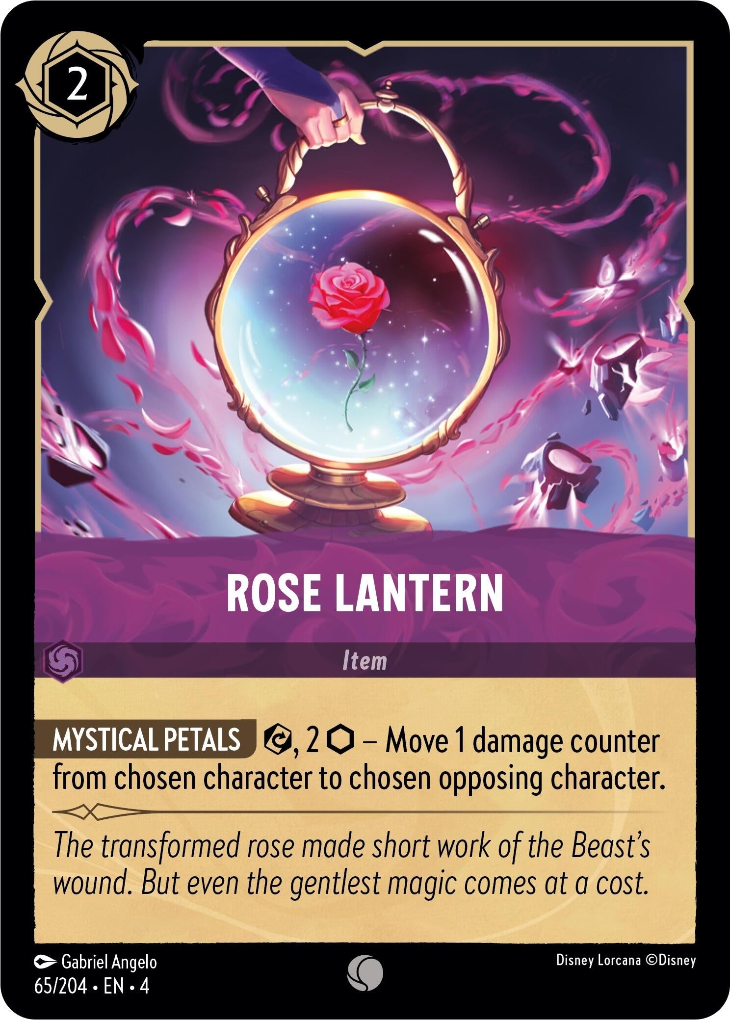 Image for Rose Lantern (Ursula's Return) (65/204) - Disney Lorcana