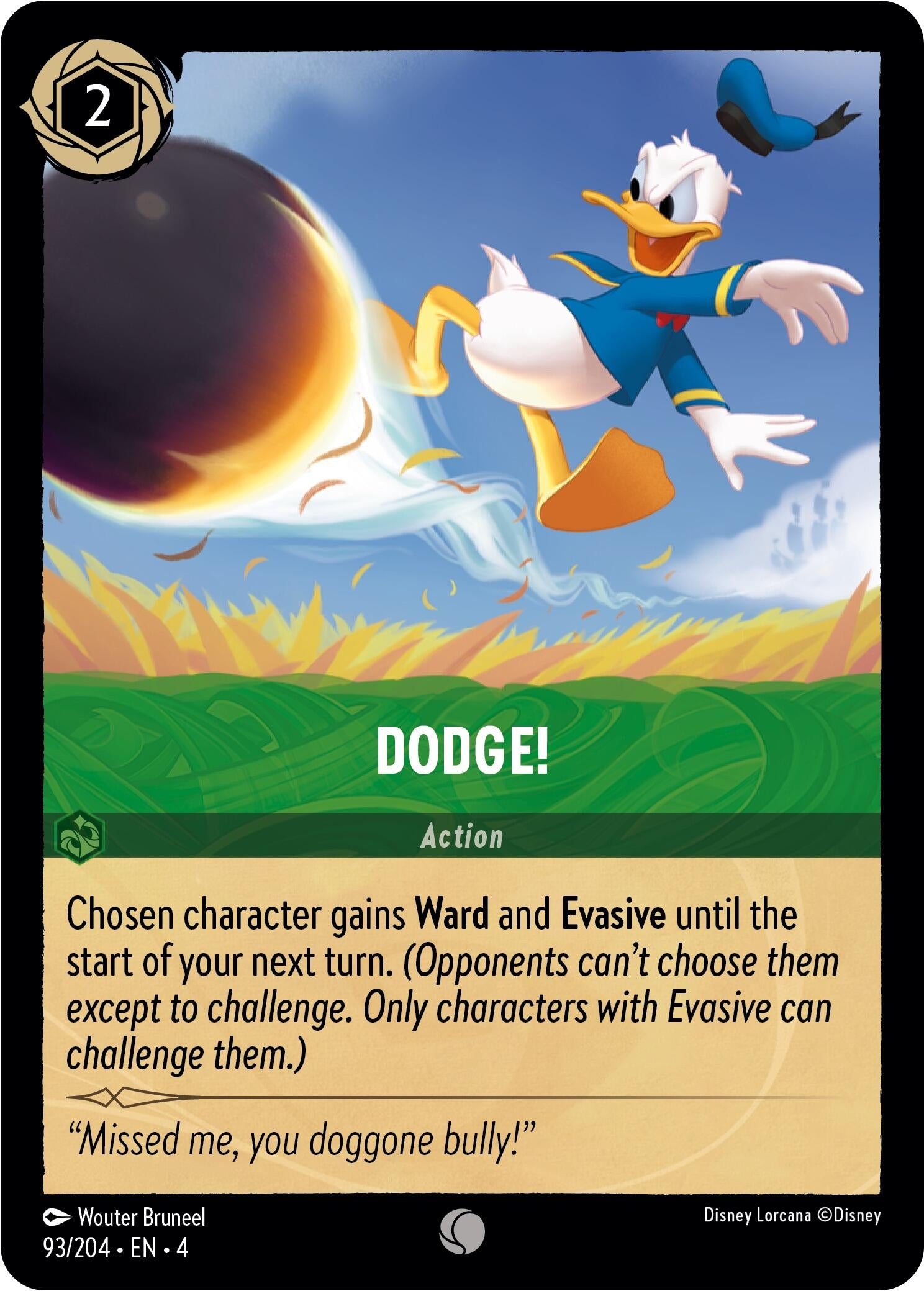 Image for Dodge! (Ursula's Return) (93/204) - Disney Lorcana