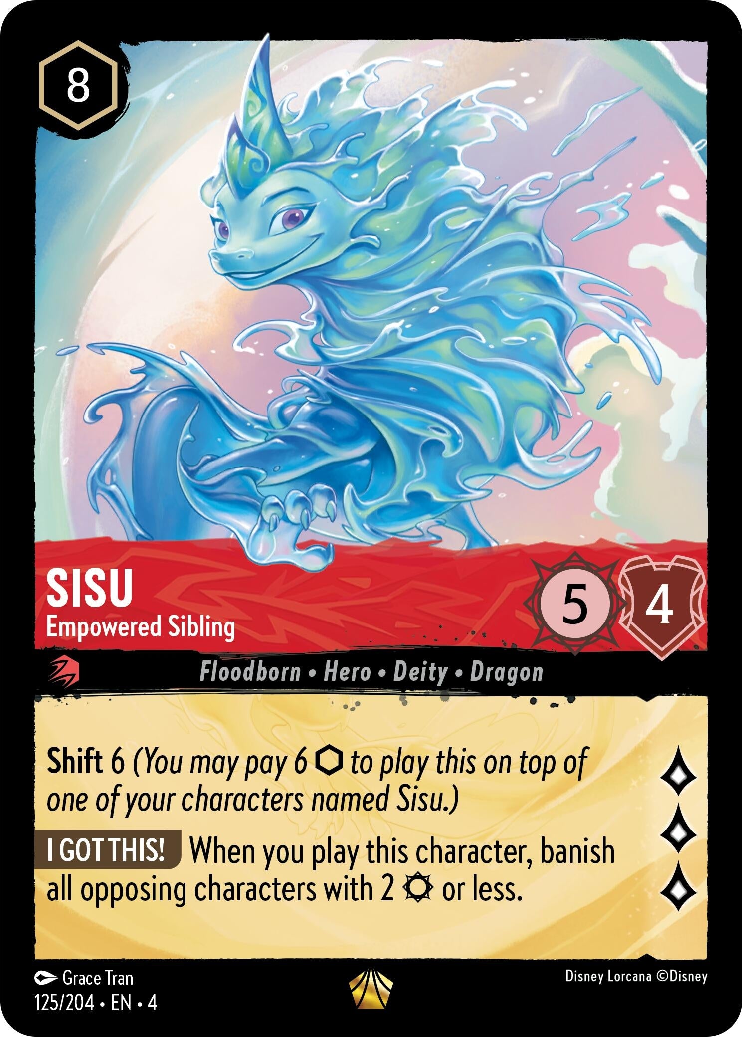 Image for Sisu - Empowered Sibling (Ursula's Return) (125/204) - Disney Lorcana