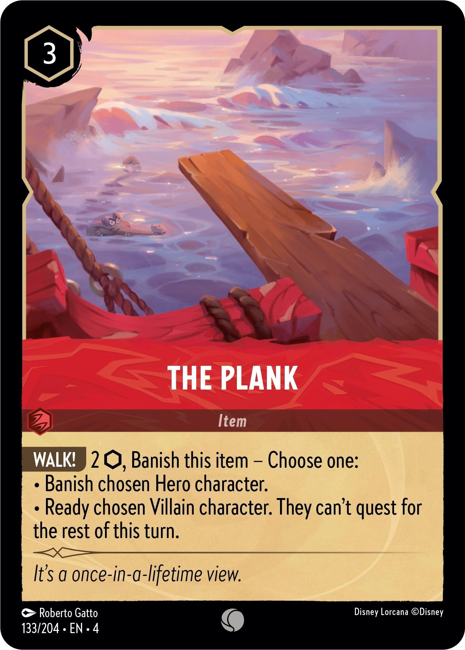 Image for The Plank (Ursula's Return) (133/204) - Disney Lorcana